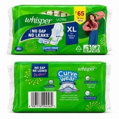 WHISPER ULTRA SANITARY PADS - 280mm